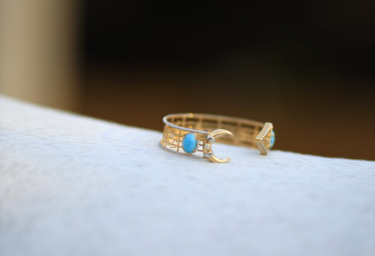 Rizq bracelet with turquoise