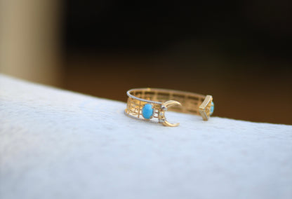 Rizq bracelet with turquoise